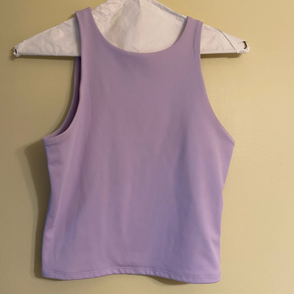 Express High Neck Cropped Tank